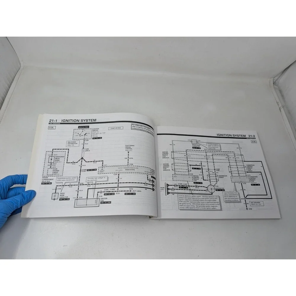 1995 Ford Aerostar OEM Electrical & Vacuum Trouble Shooting Manual‎ EVTM VTG 90s